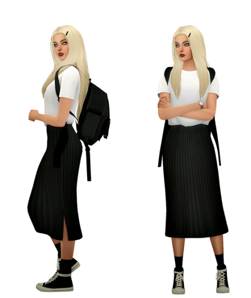 TS4 Backpack Lookbook Skin / Face / Hair / Eyebrows / Eyes / NosemaskClothing - Top Attakai Jacket