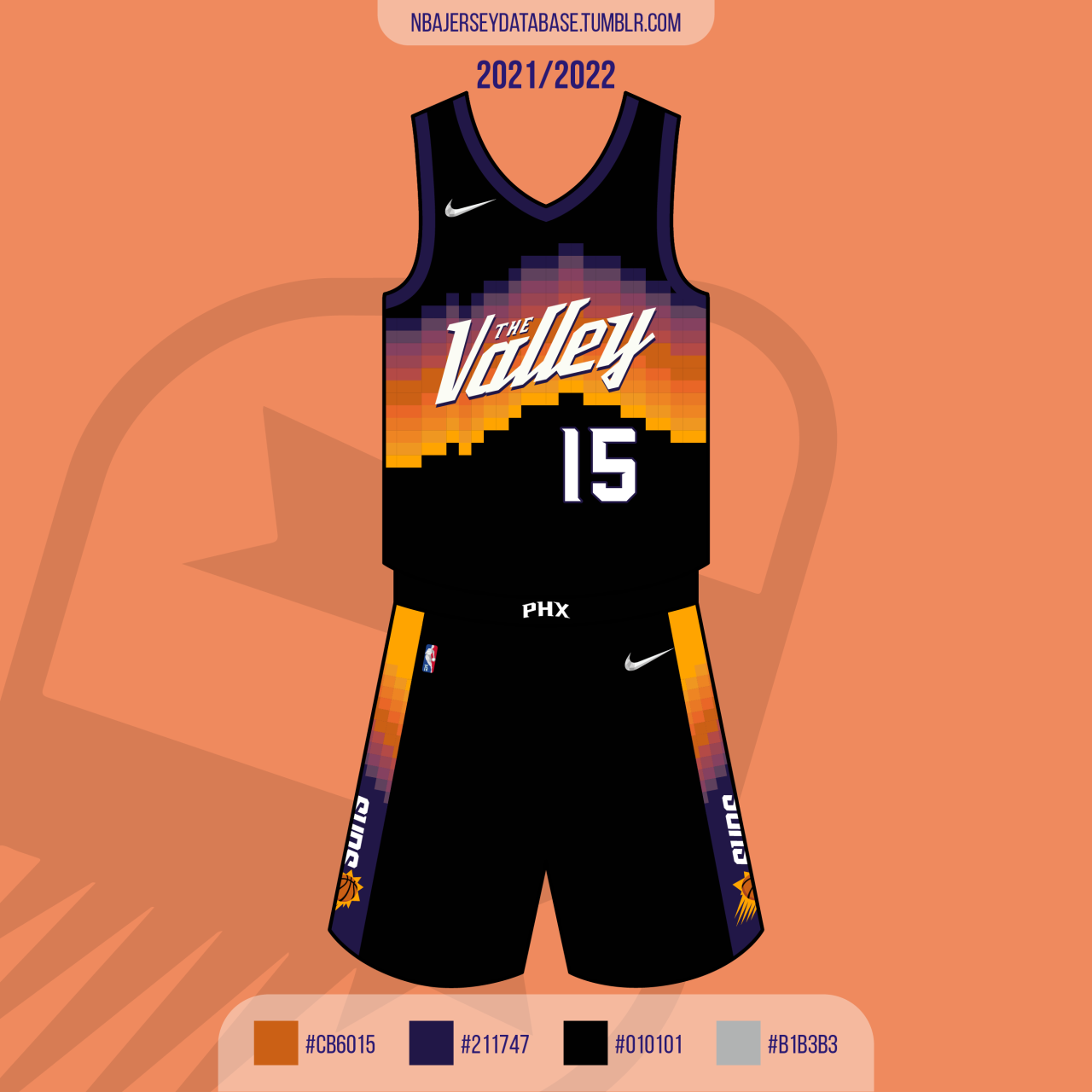 Phoenix Suns 2020-21 City Jersey by llu258 on DeviantArt