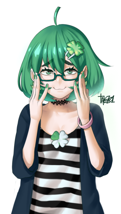 Lady Luck original from taiikodonHappy St. Patrick’s day.       she cute as