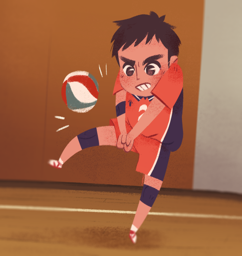 thought about daichi as a libero a while back&hellip;.