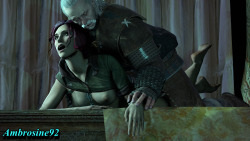 ambrosine92:  I like your company Geralt.Vesemir