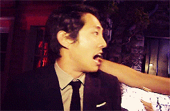 augwins:  Walking Dead Cast at Halloween Horror Nights reactions (x) 