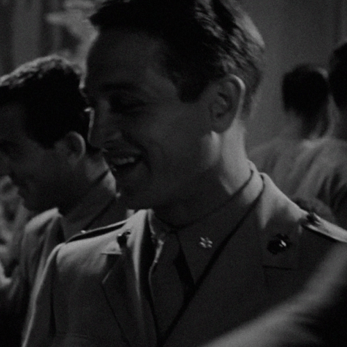 paulnewmanhd: Paul Newman as Capt. Jack Harding inUntil They Sail  (1957)  dir.&
