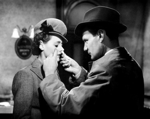Trevor Howard and Celia Johnson in Brief Encounter (David Lean, 1945), the sensitively told story of