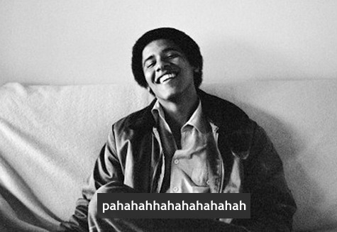 felons-jobs:  kitacha:  preposition:  Barack Obama as a freshman in college, 1980   kitacha   But Seriously