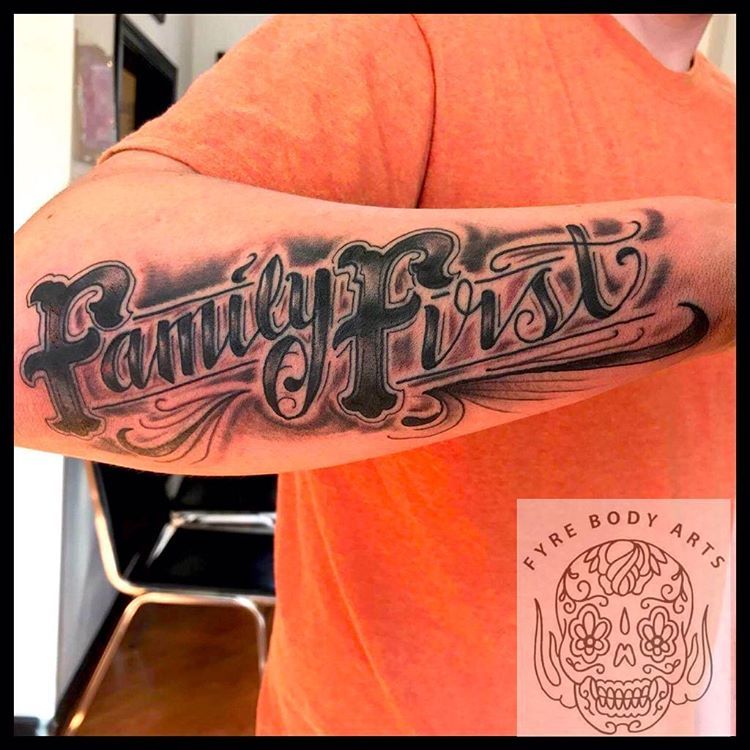 Details more than 76 family comes first tattoo latest  thtantai2