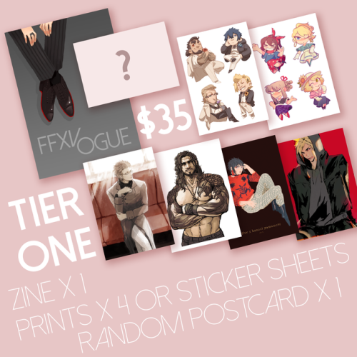 ffxvogue: [Reblogs appreciated!] Pre-orders for the zine and zine bundles are now open! Head on over