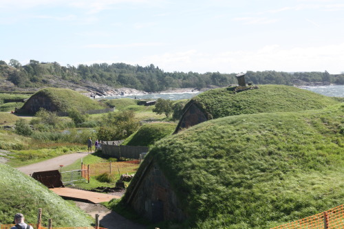 at Kustaanmiekka, HelsinkiOld bunkers and cannons are just as cool as the nature! :)