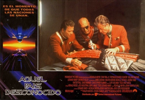 William Shatner and Christopher Plummer  in “Star Trek VI: The Undiscovered Country”        Spanish 