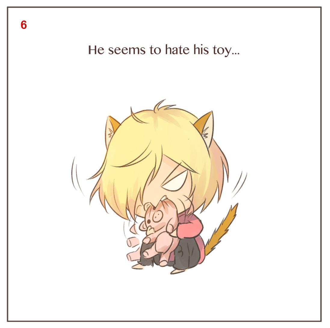 awen-ng:A little story about otabek’s thought on a grumpy cat ( yurio ) he picked