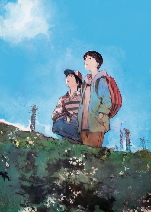 toi81008:  辻村深月さん著「ロードムービー」の挿絵を担当させていただきました。小学生からおっちゃんまでいろんな方にお進めです。