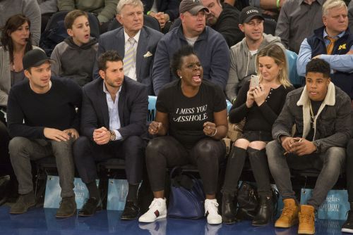 wackachewbacca: deathcomes4u: fearlessinger: sebastianstanzone: Sebastian Stan attends Knicks gam