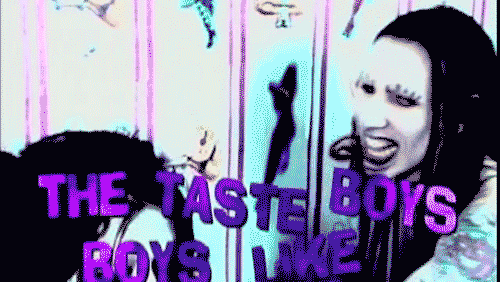 mansonthespookykid:  Manson and twiggy