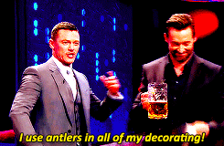thorinds: Luke Evans and Hugh Jackman’s Gaston Sing Off
