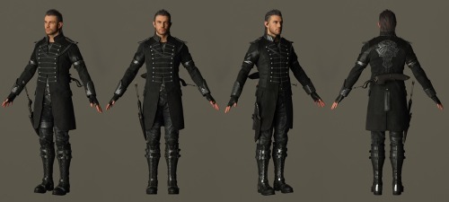 evilwvergil:キャラクター設定資料集 :  FINAL FANTASY XV + KINGSGLAIVE FFXV ↳ Official character design, if you w