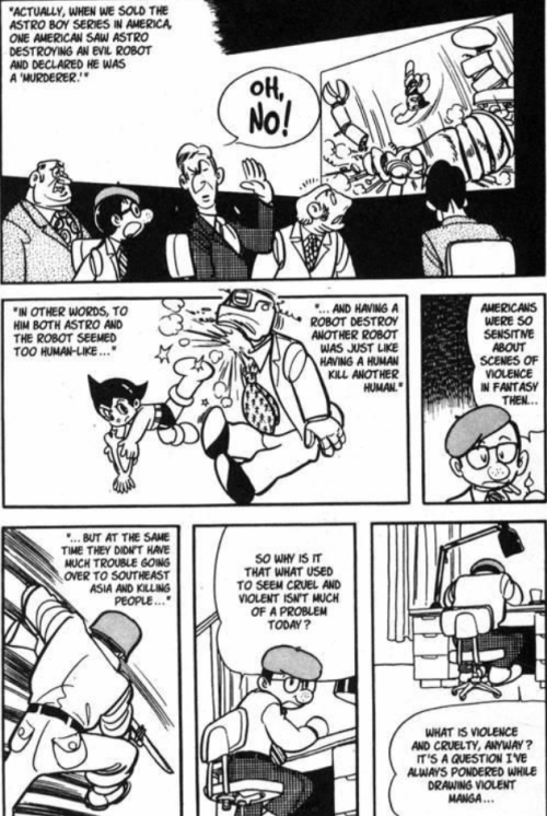 mangashot:Read left to right- Astro Boy, Osamu Tezuka