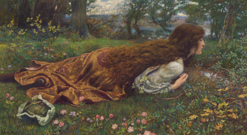 The Pre-Raphaelite Brotherhood founded in 1848 by seven young artists who banded together against wh