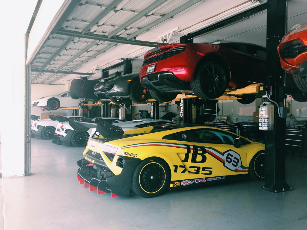automotivated:  Now that’s a garage. (by CallMeJag)