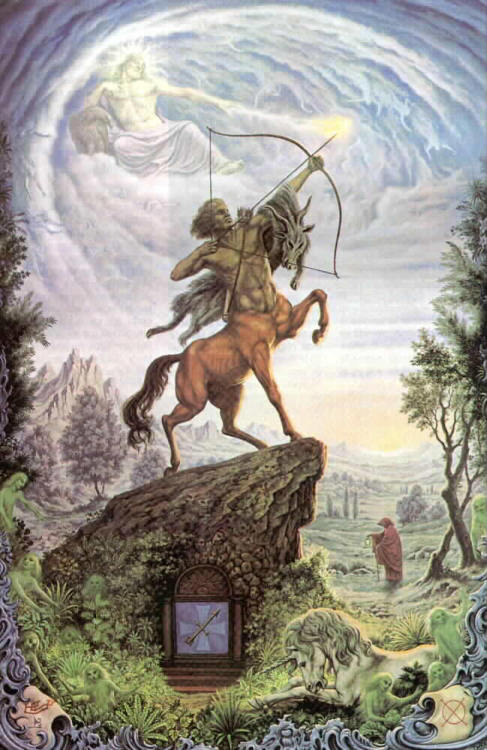 astrophilosophy: Sagittarius by Johfra Bosschart