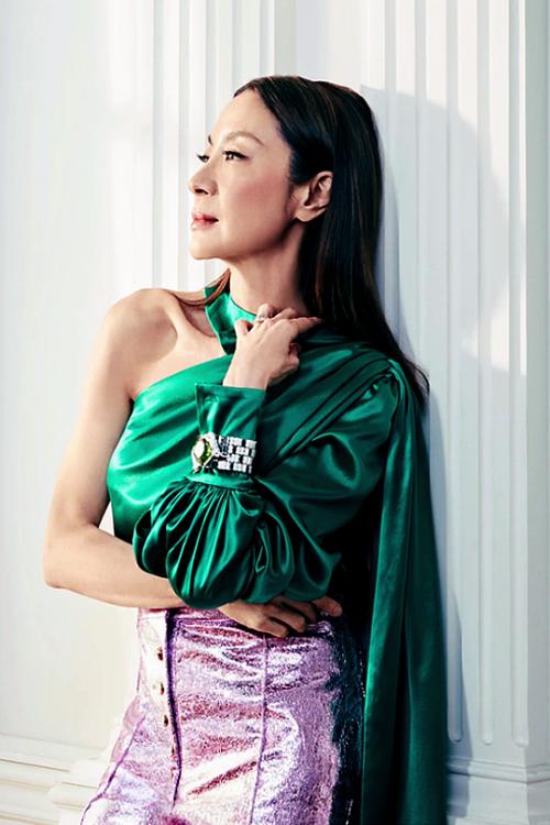 onaperduamedee - Michelle Yeoh by Emily Shur for Elle Magazine,...
