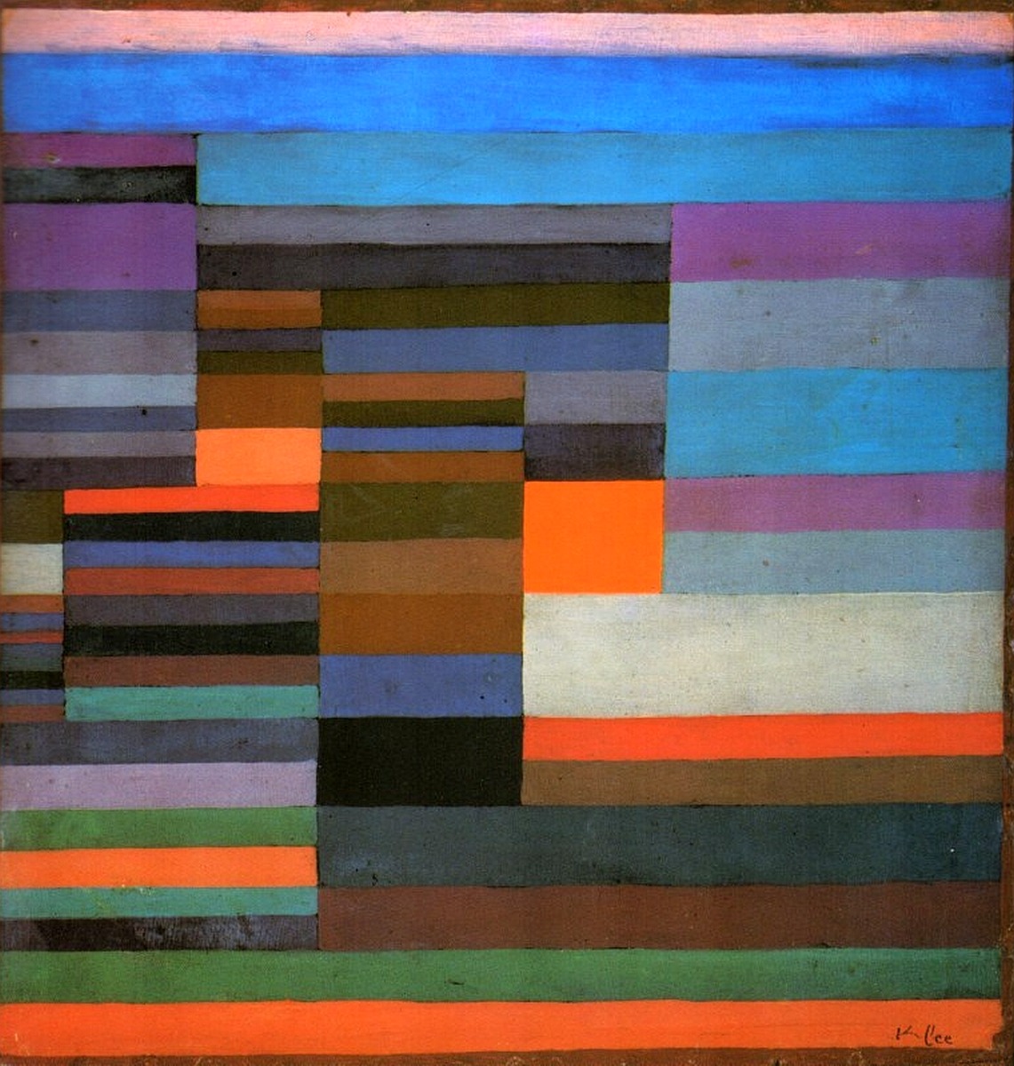 lsuchemist:  fiacre: Paul Klee (Swiss-German, 1879-1940) Fire In The Evening, 1929