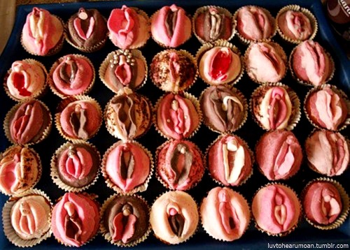 luvtohearumoan: Pussy Cupcakes - For Those Who Love to Eat Pussy!