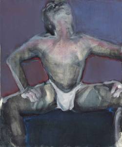 Marlene Dumas (South African, B. 1953), Male Stripper, 1999. Oil On Canvas, 60 X