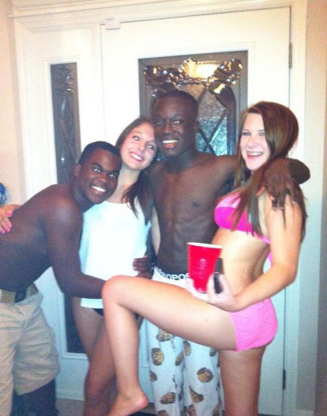 prattdanny:  teen-interracial:  White girls and black boys will play…WITH EACH