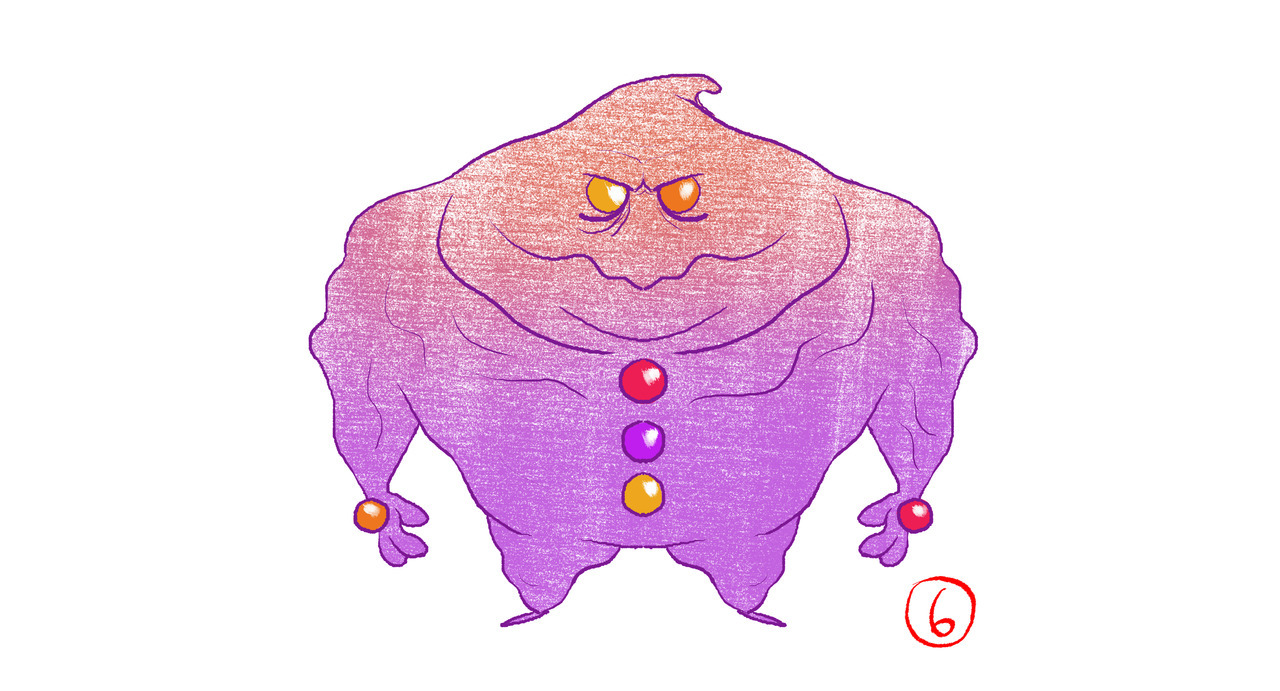 I Was Lucky Enough To Do Some Early Designs For Globby For The Big Hero 