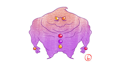 I was lucky enough to do some early designs for Globby for the Big Hero 6 Series. These were pretty 