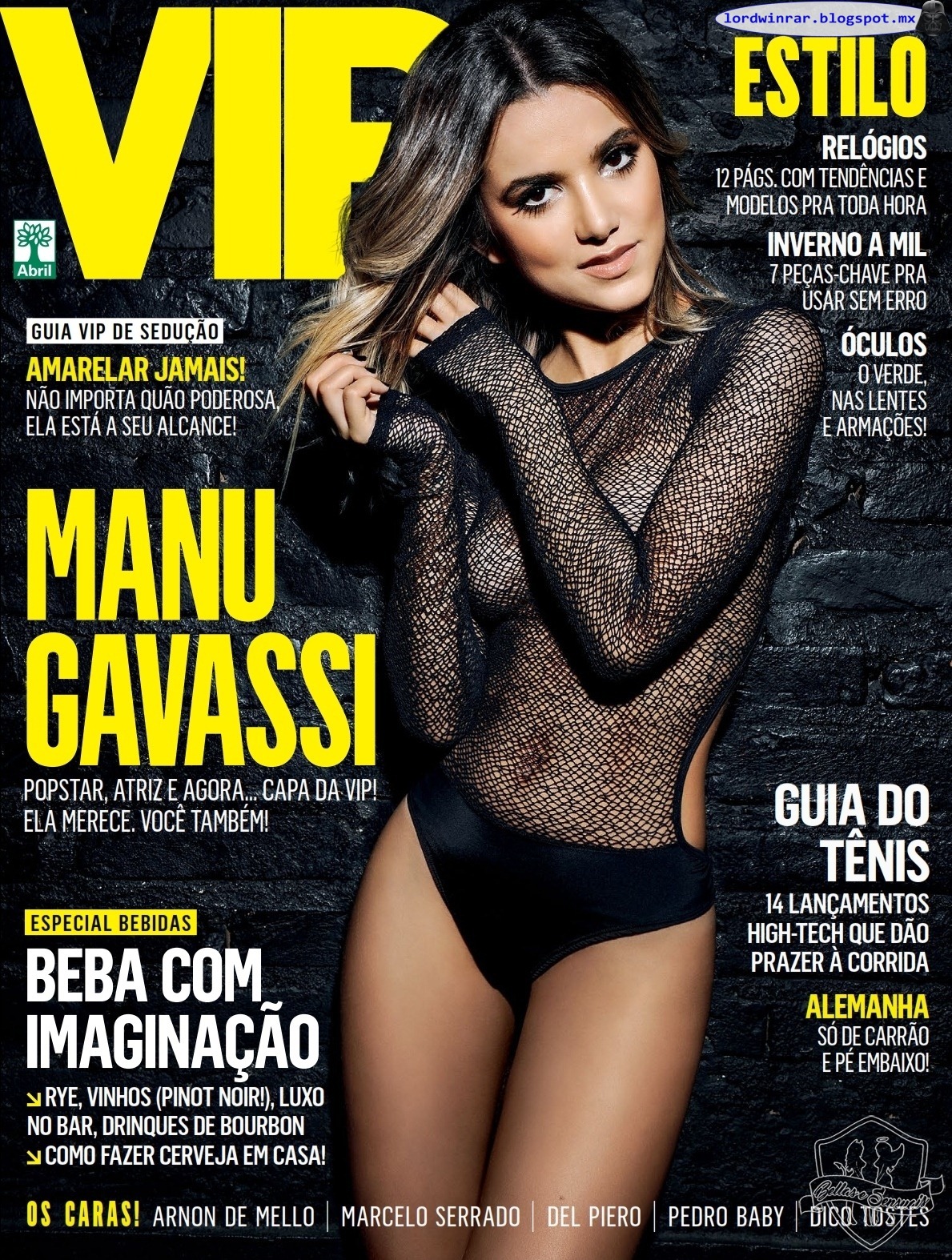   Manu Gavassi - Vip 2016 Mayo (25 Fotos HQ)Manu Gavassi semi desnuda en la revista