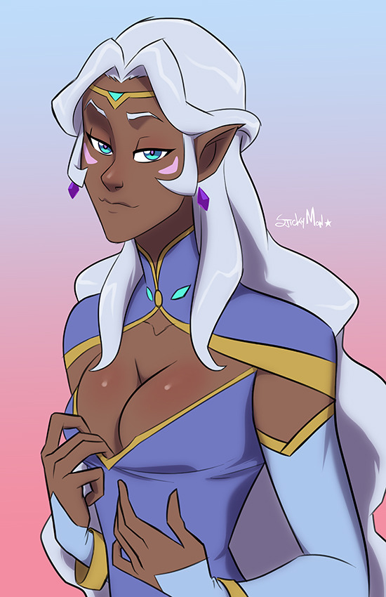 chillguydraws: stickymonart:   Princess Allura From Voltron: Legendary Defender 