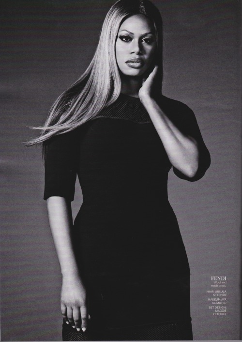 kindcore:Laverne Cox in InStyle, 2014