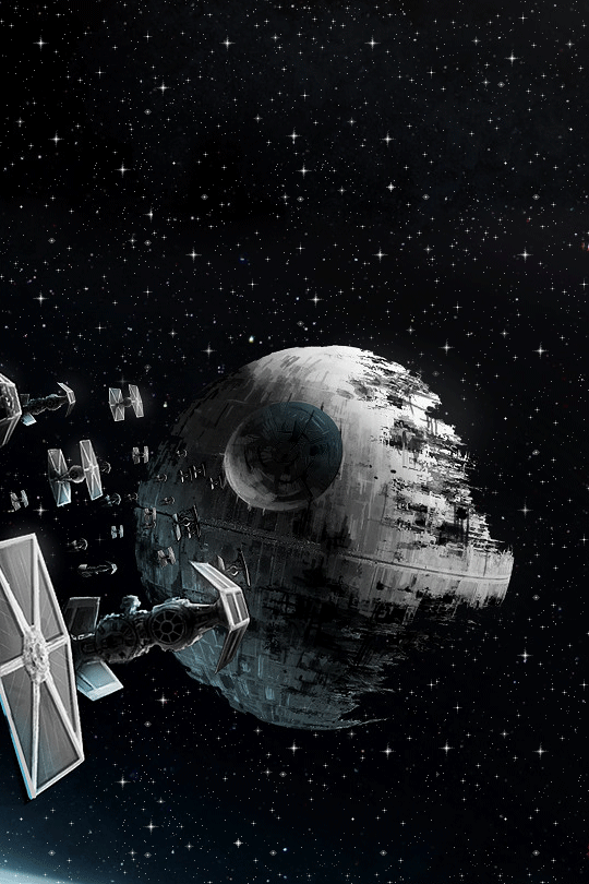 obiwankcnobi:Star Wars // space scenery + sparkling stars x