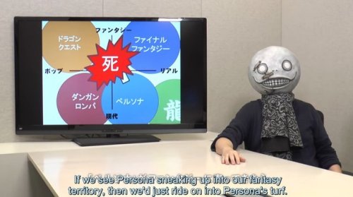 lederhozen: Yoko Taro is a national treasure