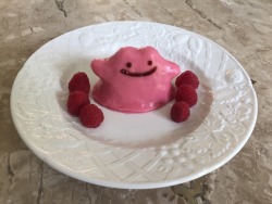 setheverman: aquatthewailord: Jiggly Ditto jello! 