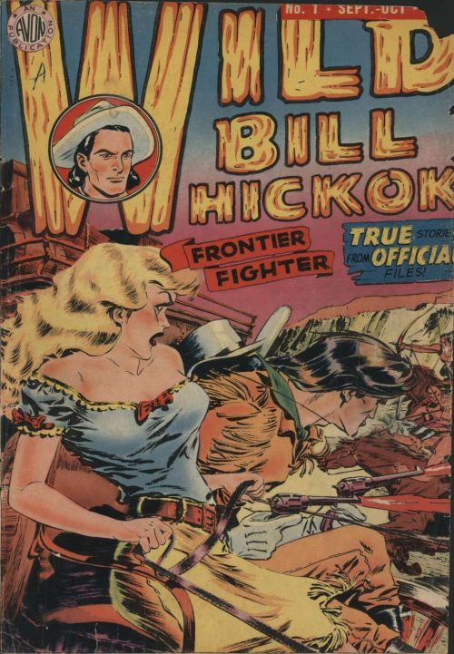 Wild Bill Hickock 1 (September-October 1949) Cover by Graham Ingels