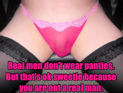 sissybitchtrixie:  secretgurly:  userambone:  hersissycukbtch-hisdrtylittlegrl:  Hmmm. Sounds and looks somewhat familiar. -S  You’re a BITCH for Her STRAP ON!!!!  💋💗💝🎀💘💕💓👄💦   Never was a real man I always been a sissy