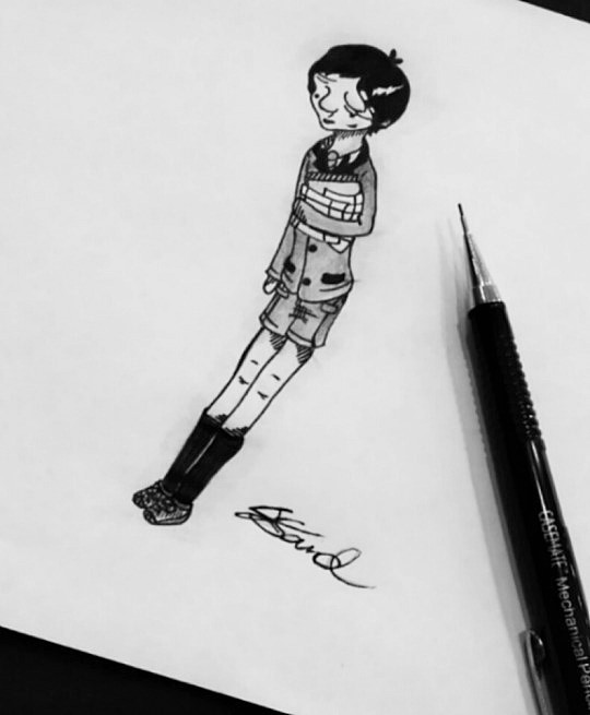 Boy O Wonder The Auggie Pullman Comic Design Only In Black And