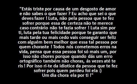 O segredo é sorrir para a vida!