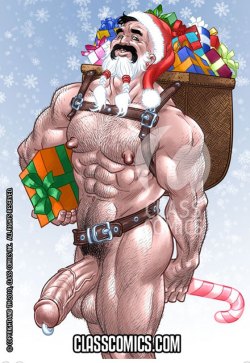 Gay-Erotic-Art:  Whether You Are Naughty Or Nice (Like This Series Of Photos) Have