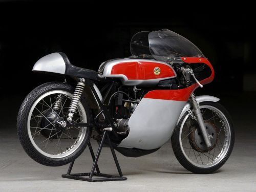 Jean Aureal’s 1965 Bultaco TSS 125 racer.