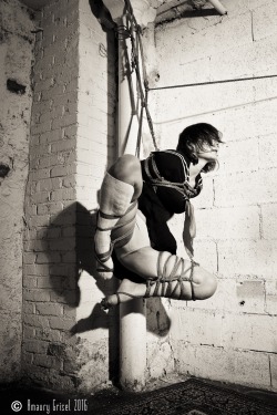 ropeandthings:  kissmedeadlydoll:  Shibari &amp; Photography by Amaury Grisel   shibari, socks, and suspension…aweeeeeeeeeeesomeeee.!