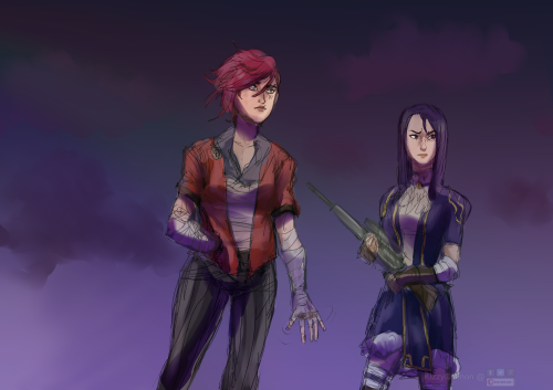 A little more Vi and Caitlyn