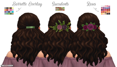 sssvitlans: simlaughlove  Alyssum Hair &amp; Accessories - I really liked the curly hair that ca