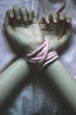 lovingdomworld:  Bondage ties the body, but