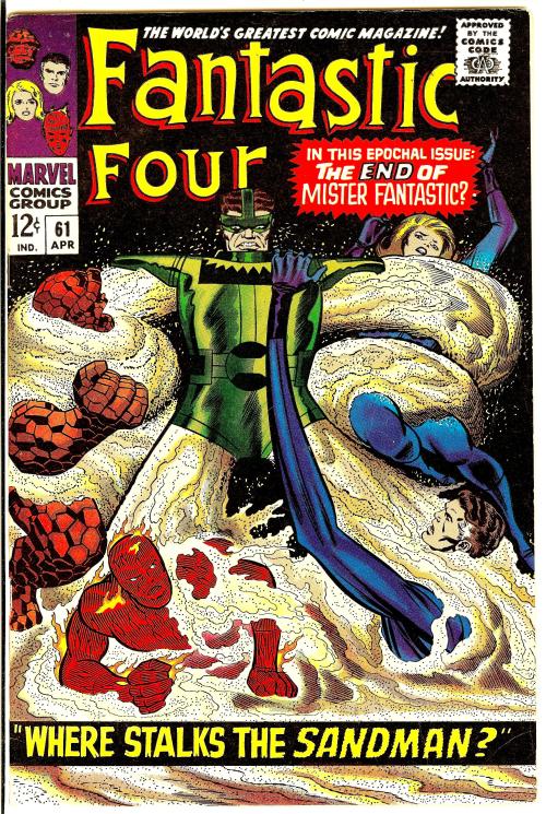 Fantastic Four # 61 , April 1967 , Marvel ComicsOn the cover : Mister Fantastic [ Reed Richards ] ; 