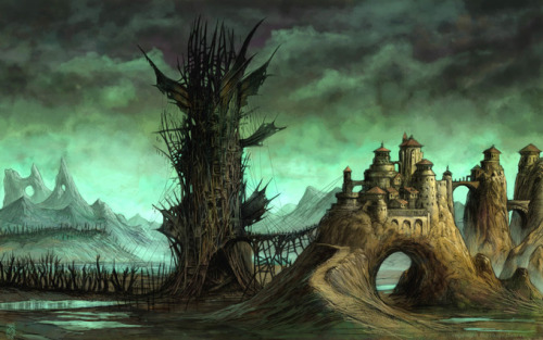 cinemagorgeous:  Fanciful illustrations by Sean Andrew Murray. 