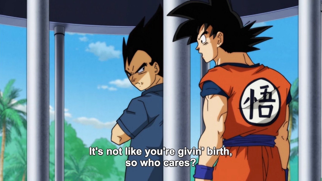 mayuzane: Vegeta is 6 million times a better dad and husband than Goku will ever