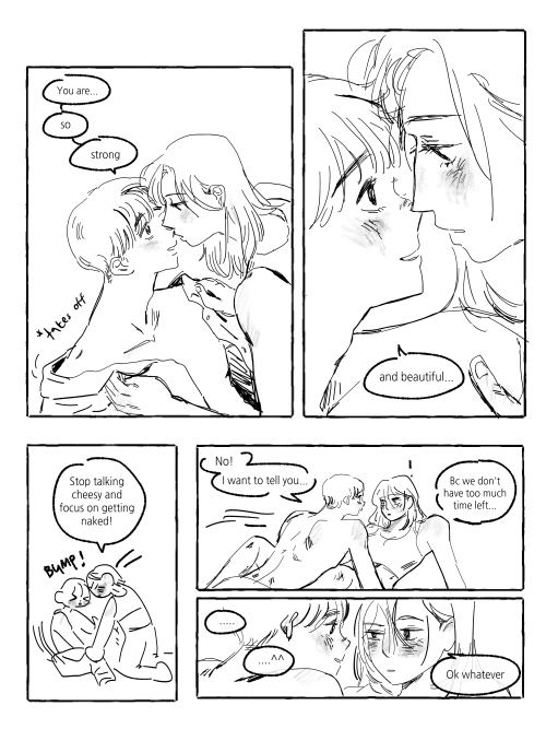 A short nsfw comic where Armin likes to talk a lot… Set between chapter 132 and 133? But I gu